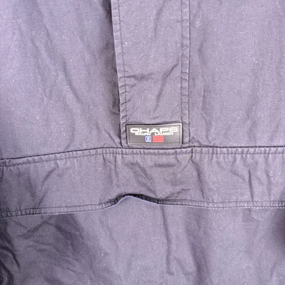 Vintage 90s Chaps Ralph Lauren Mens Anorak Windbreaker Jacket Pullover XL Russia
